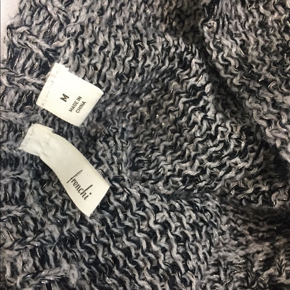 Frenchi Cropped Sweater Top Size M